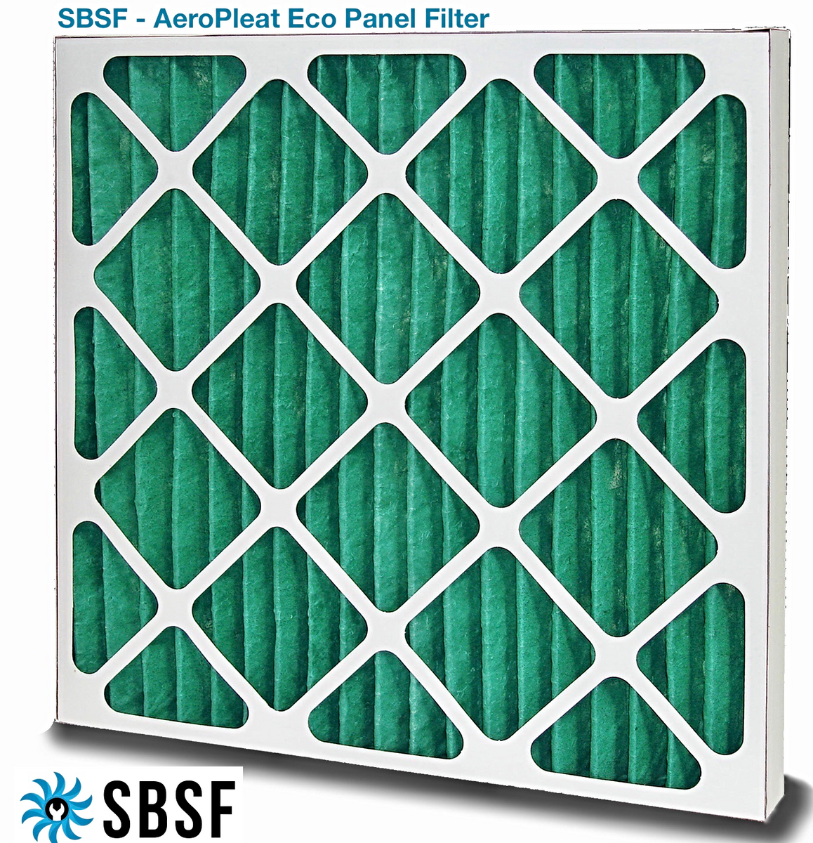 RS PRO Intrepid Pleated Panel Filter, G4 Grade, 8 MERV Rating, 495 x 495 x  45mm