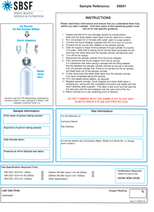 Compressed Air Breathing Air Quality Test (BAQT)