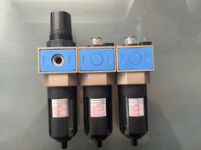Three Stage Compressed Air Filter Regulator Unit