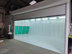 Spray Booth Protection Multi-Layer Coating (MLC)