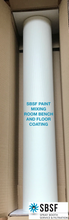 Paint Mixing Room Bench & Floor Protective Coating - 60cm Wide x 10m Long Roll