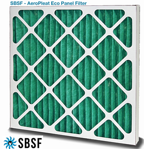 Pleated Panel Filter - G4 Classification - 650mm x 650mm x 50mm (2") DEEP