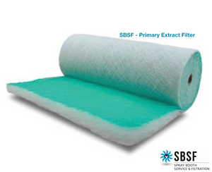 Primary Extraction Filter - G3 Classification - 4" (100mm) Thick - 1m Wide x 40m Long Roll