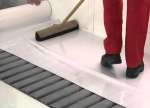 Spray Booth Floor Protective Coating (90cm Width Roll x 150m Long)